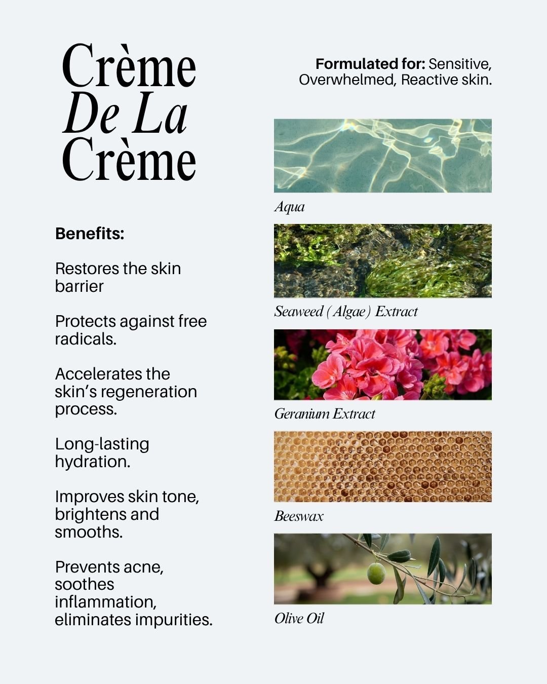 Crème de la crème - Roezen Skincare